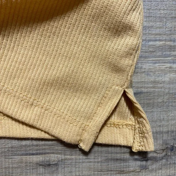 Pink Rose Womans V-Neck Long Sleeve Side‎ Slit Top  Size Large Sunnyside - Picture 4 of 10